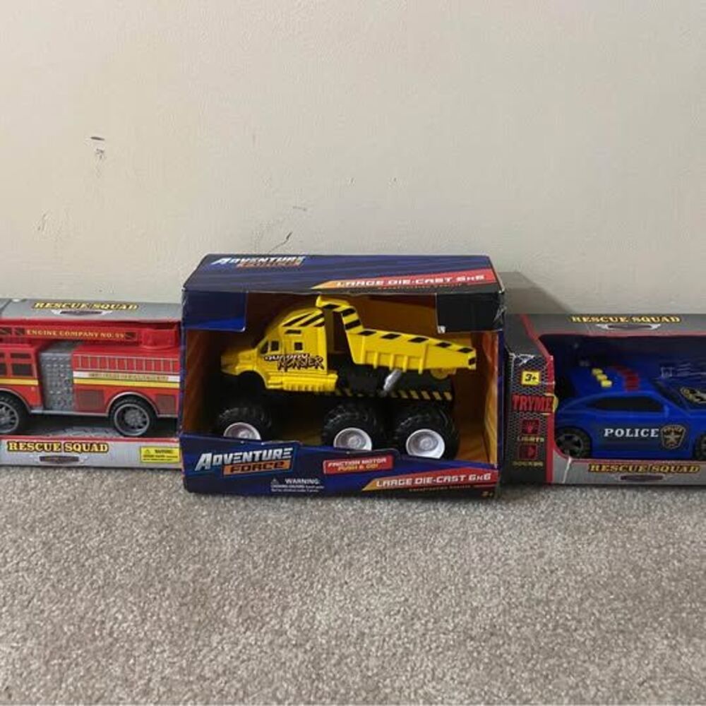 Boys vehicle toy lot